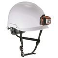 Skullerz By Ergodyne White Class E Safety Helmet + LED Light 8974-LED